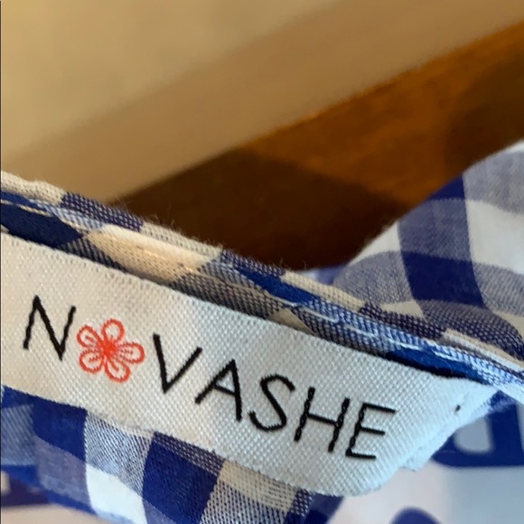 Navashe checkered wrap dress worn once! - Picture 6 of 6